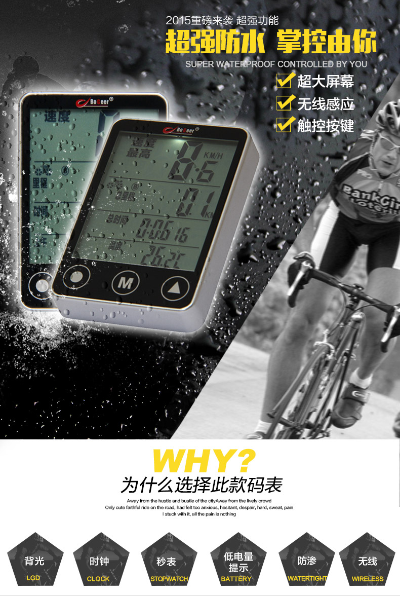 Tableau de bord vélo BOGEER - Ref 2421358 Image 6