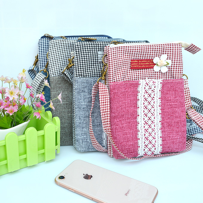 2020 new mobile phone key messenger small bag women's bag mini mother old coin purse large mobile phone bag