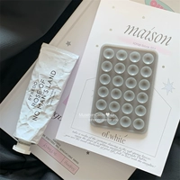 Серый всасывающий чашка