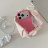 Apple, брендовый розовый однотонный мобильный телефон, совместимый защитный чехол, iPhone 17, iPhone14 Pro, iPhone13 Pro, широкая цветовая палитра, простой и элегантный дизайн, 17promax, iphone, 13