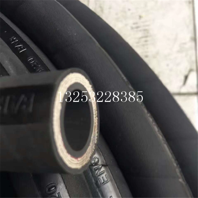 Tùy chỉnh 
            đường kính trong 19/22/25/32/38/45mm dây thép một lớp bện ống cao su/ống dầu thủy lực