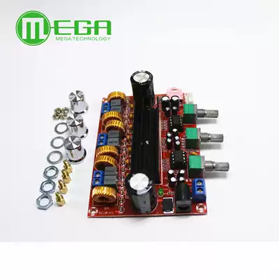 XH-M139 2 1-channel digital power amplifier board 12V-24V wide voltage TPA3116D2 2 * 50W 100W