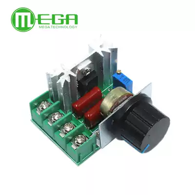 220v2000W imported semiconductor control rectifier high-power electronic rotating voltage regulator dimming speed regulation