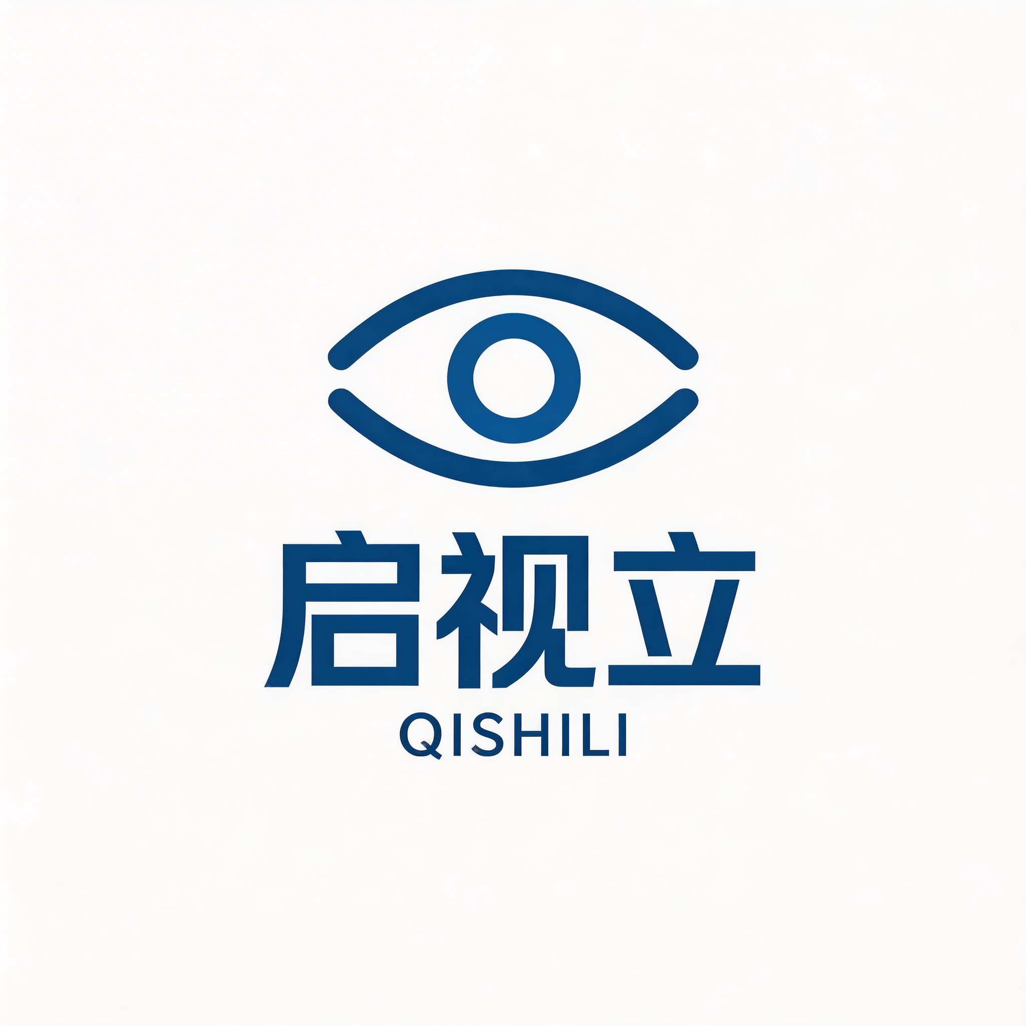 启视立眼镜的LOGO