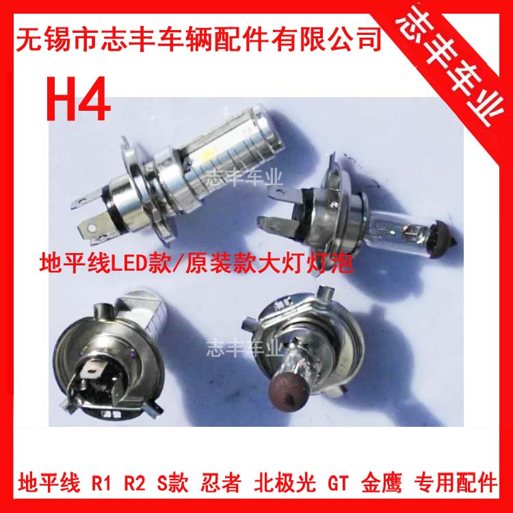 Horizon Headlight Bulb R1LED Bulb S Northern Lights Golden Eagle Kawasaki Ninja Bulb Three-claw Bulb