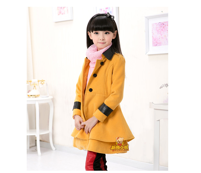 Manteau pour fille en mélange - Ref 2161674 Image 22