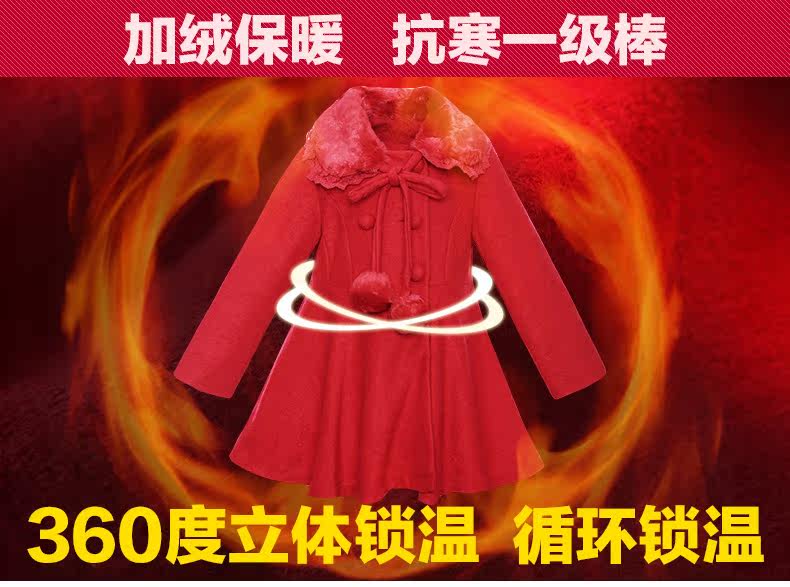 Manteau pour fille en laine - Ref 2161998 Image 19