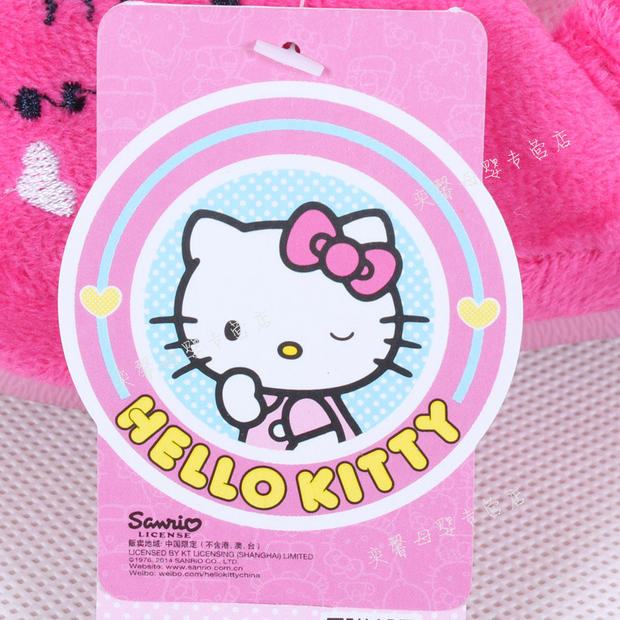 Chaussons enfants en suède HELLO KITTY - Ref 1008847 Image 14