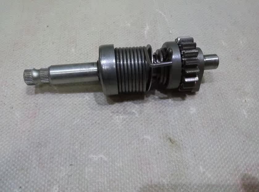 Construction motorcycle JS110-B 9C JY110 F8 JY110 9H 9E X6 -J start shaft assembly
