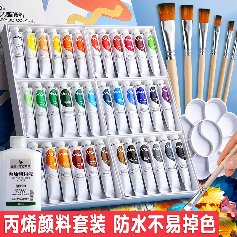 Propylene Pigment Dye Waterproof Sunscreen No color propylene pigment Packer Small boxed Extruded Propylene Paint