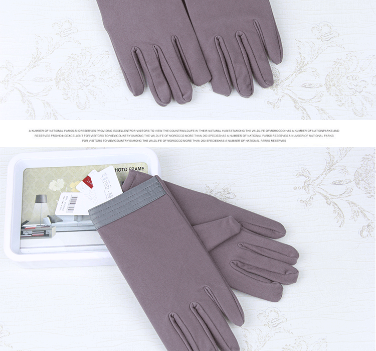 Gants pour homme en velours - Ref 2781315 Image 13