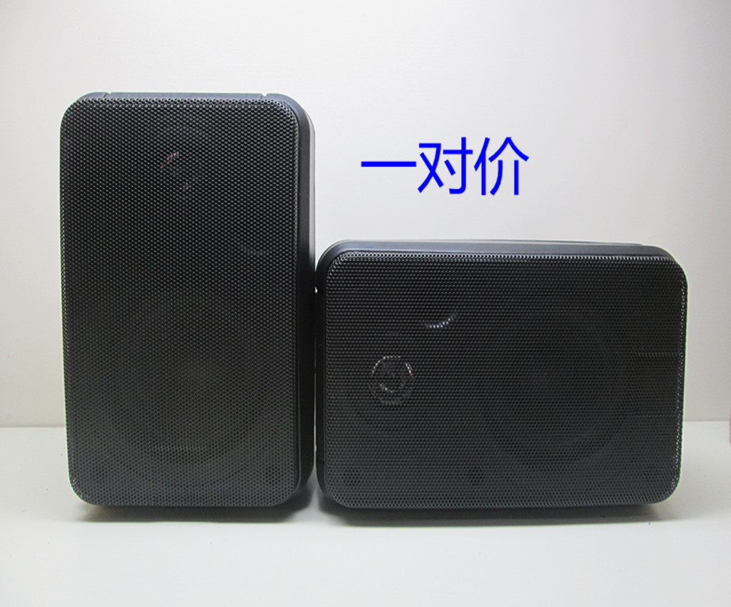 Wall-mounted monitor speaker 4-inch subwoofer background speaker Cinema surround sound fixed resistance passive speaker