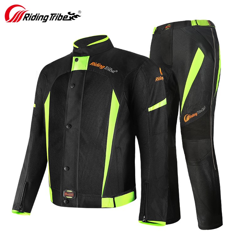 Riding tribal motorcycle winter riding clothing waterproof and rainproof summer suit men's female racing suit anti-fall locomotive