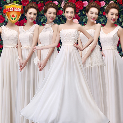 Bridesmaid Dress Long Style 2026 Summer New Champagne Color Sister Dress Slim Fit Banquet Evening Dress Dress for Women
