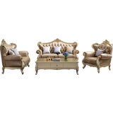 Кожаный диван европейский стиль.