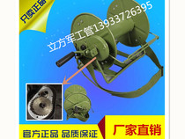 KM Covered car winding brake gear section 1:3 Knapsack winding car winding car frame