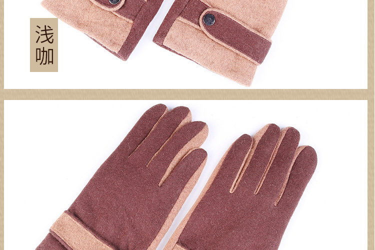Gants pour homme en Laine Cachemire - Ref 2781455 Image 23