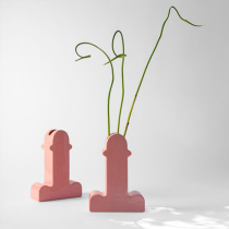 Original art vase Memphis personality fun creative flower arrangement table decoration ornaments classic collection vase