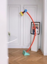 Italy Memphis style art lamp decorative lamp living room Villa personality creative office floor lamp