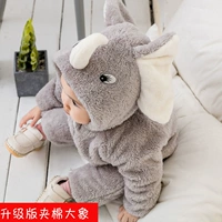 Слон обновленная версия сгущенной светло -серой