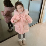 Демисезонный детский пуховик с пухом, детская куртка, детская одежда, в западном стиле