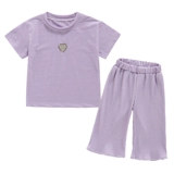 Летние штаны, детская летняя одежда, комплект, короткий рукав, 2020, 2 лет