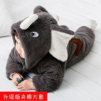 Слон обновленная версия сгущенной темно -серой