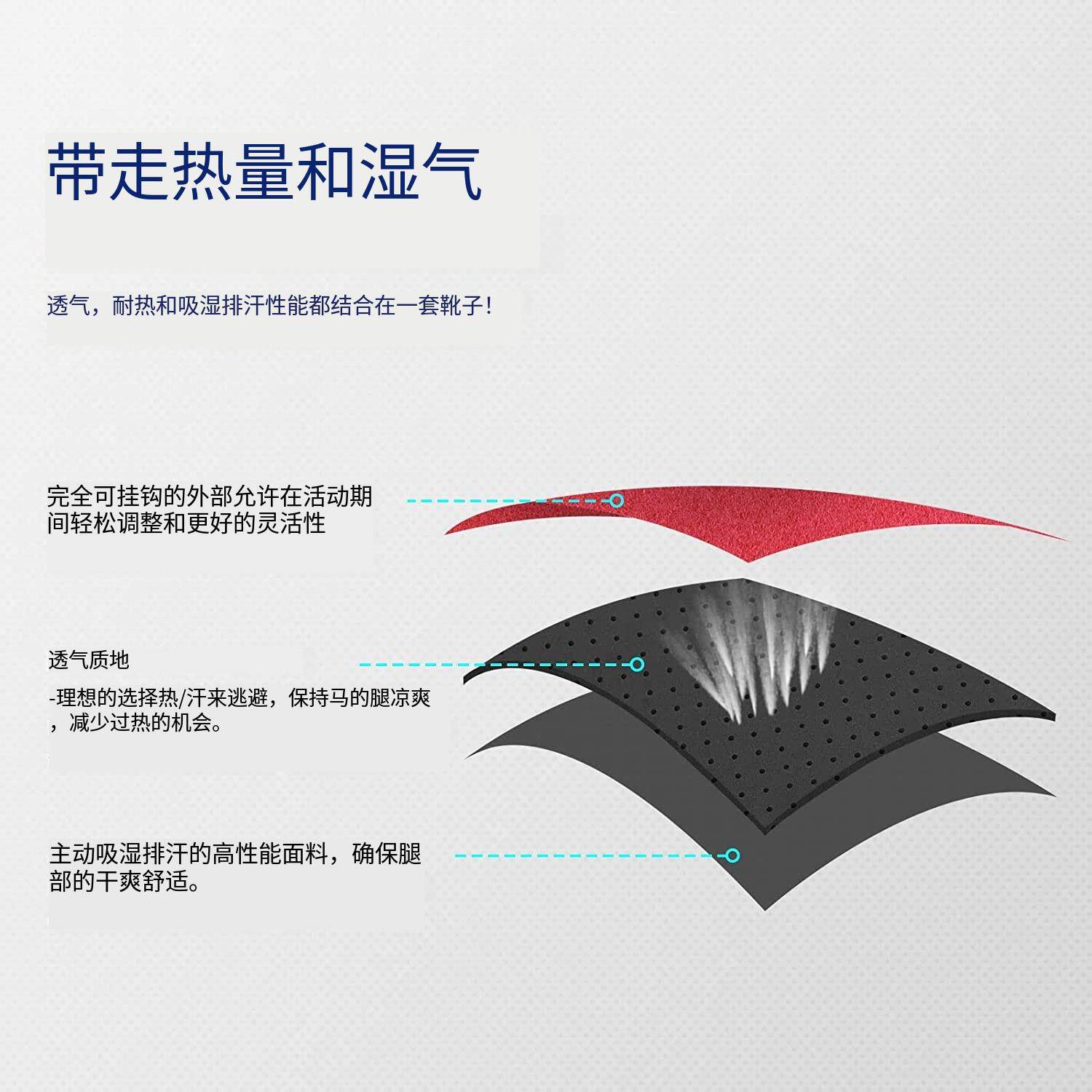 Защита для ног 2件潜水料马术用品运动装备马护腿骑马减震防撞马护腿保护套