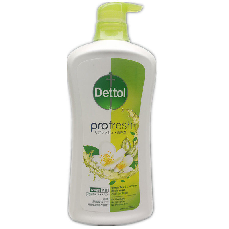 Dettol shower gel Green tea Jasmine unisex Long-lasting fragrance Antibacterial moisturizing Moisturizing Moisturizing whitening