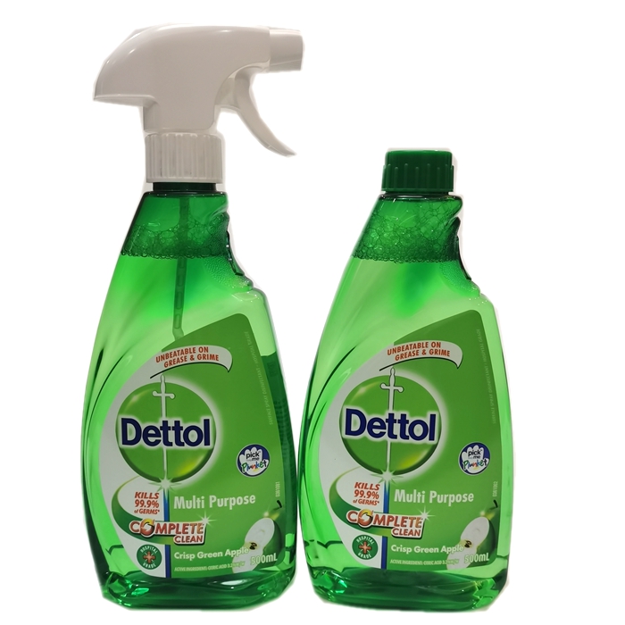 New Goods Drip Dew Multifunction Decontamination Spray Cleansing Spray Green Apple Clear Fragrance Free Wash Disinfection Water Spray