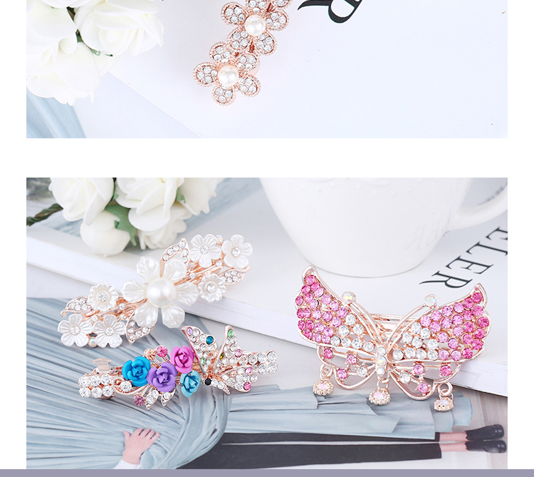 Mũ nón Hàn Quốc đầu clip nhỏ mùa xuân clip người lớn tóc clip hoang dã rhinestone kẹp tóc bangs đuôi ngựa clip phụ kiện tóc băng đô rửa mặt