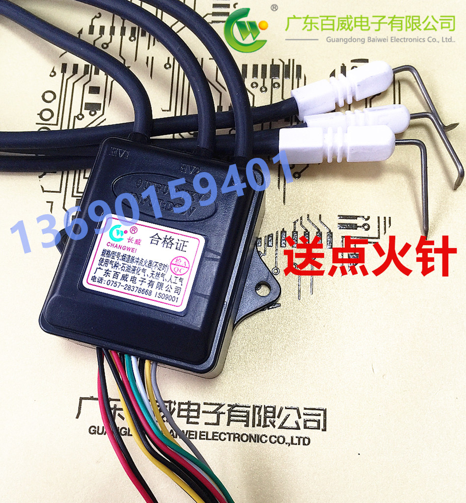 National well-known brand Budweiser gas water heater universal smoke channel type Budweiser Impulse Ignitor DC3V