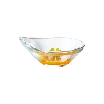 European imported buffet glass plate mini single person