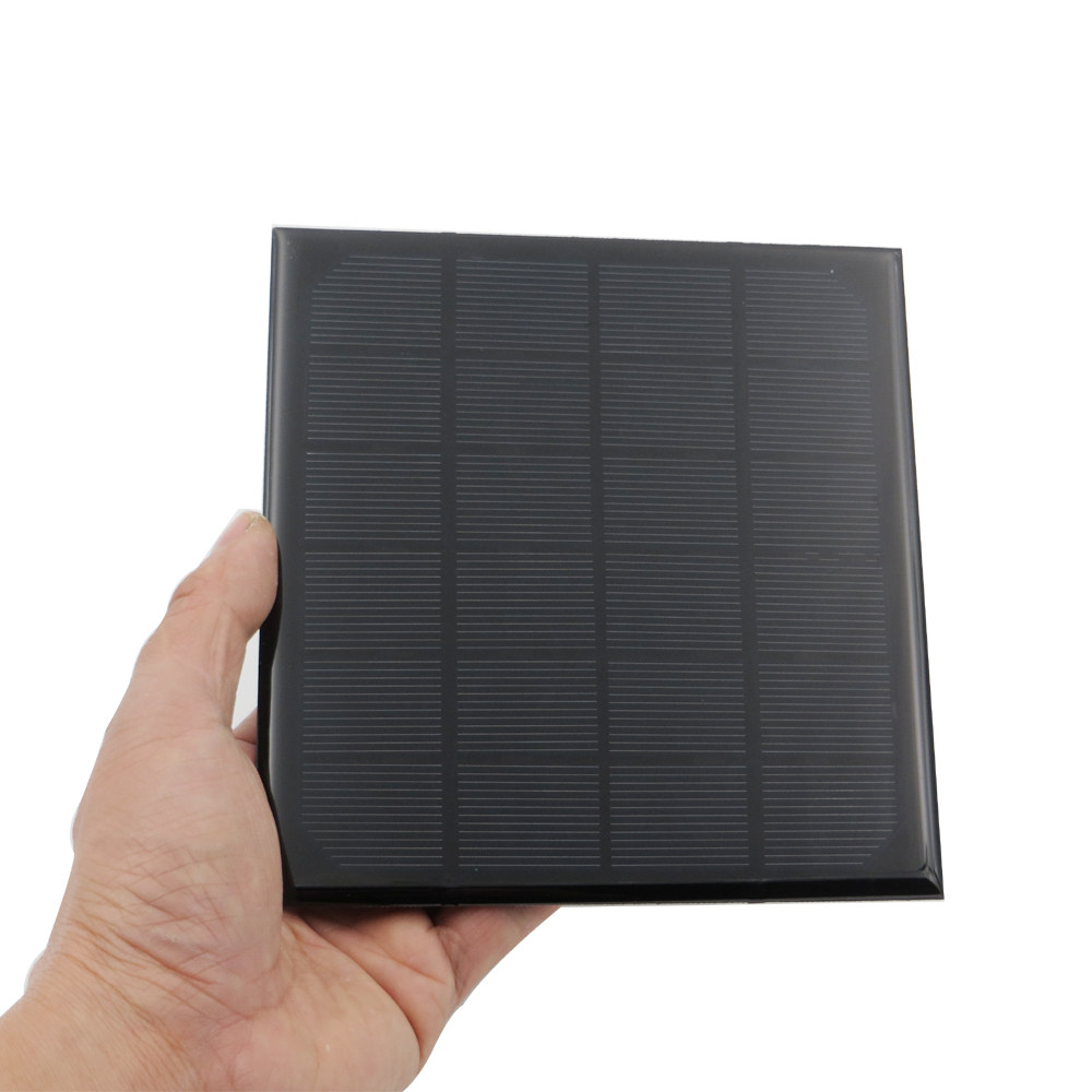 6V 3W DROP GLUE SOLAR PANELS MINI SOLAR POWER PANEL SOLAR DRIPPER GLUE DIY
