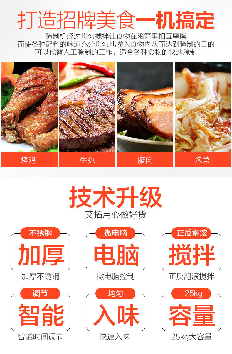 Aituo Commercial Persiar Cataloger-Uly, автоматический автомат Qimchi Machine-Hamburg Shop Fried Chicken Restaurant Special-tmall_06.jpg