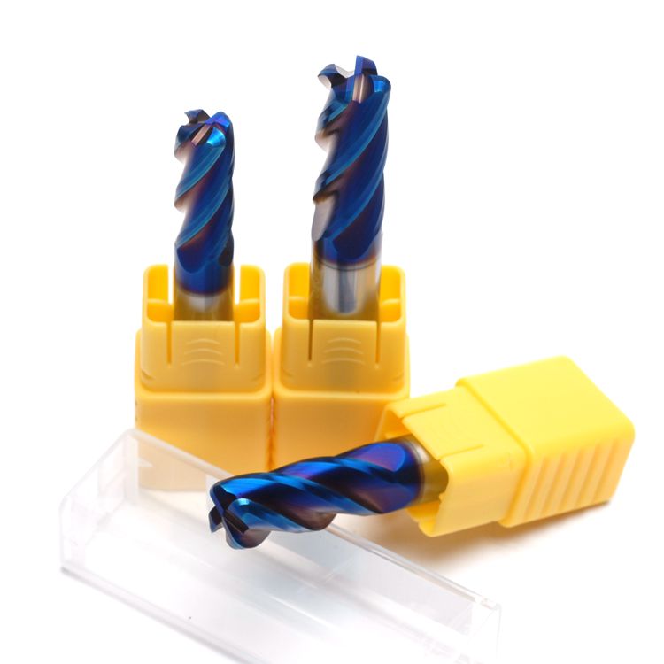 65-degree 4-edge coated round nose stand milling cutter Niu nose knife CNC Numerical control knife 6 8 10 12 12 16 16 20R2