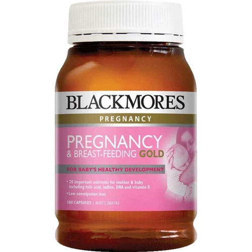 Австралия Австралия Blackmores беременная женщина золотой элемент 180 молоко грудью грудью