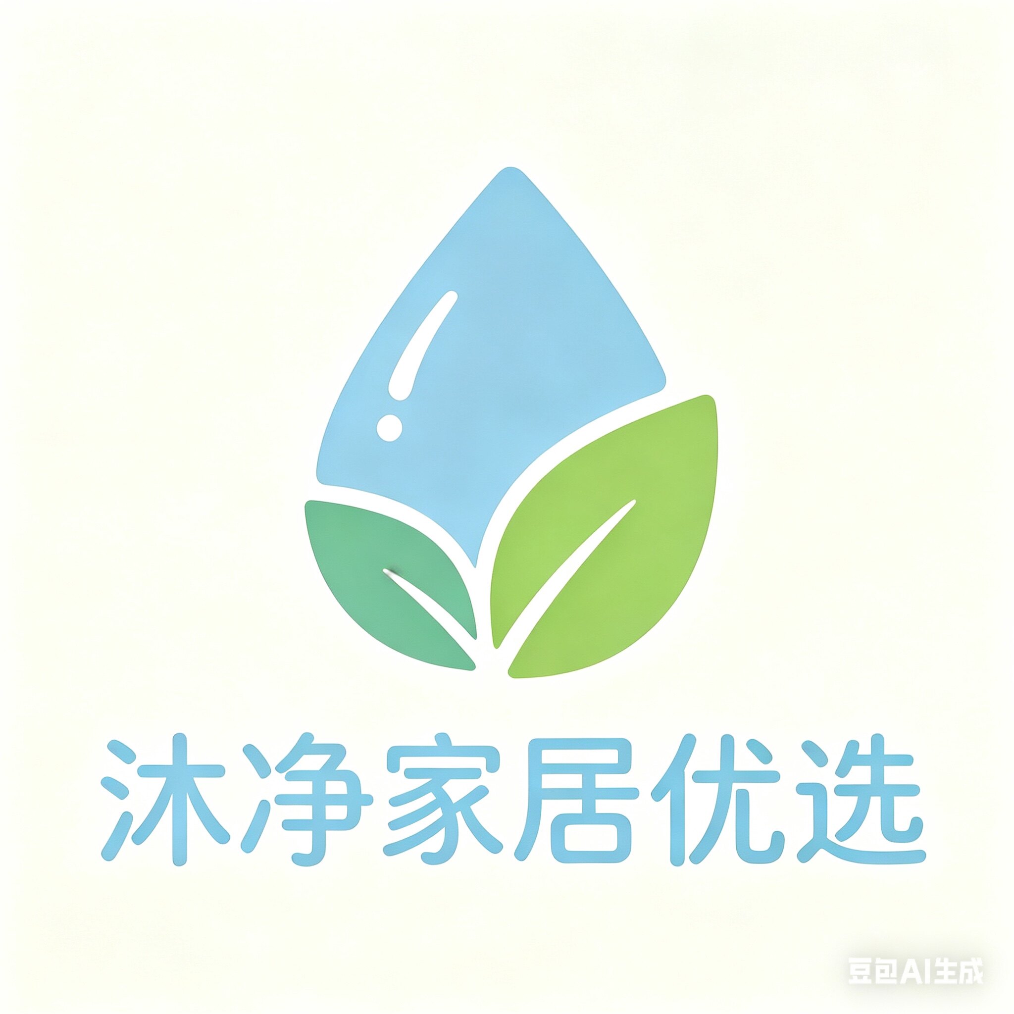沐净家居优选的LOGO