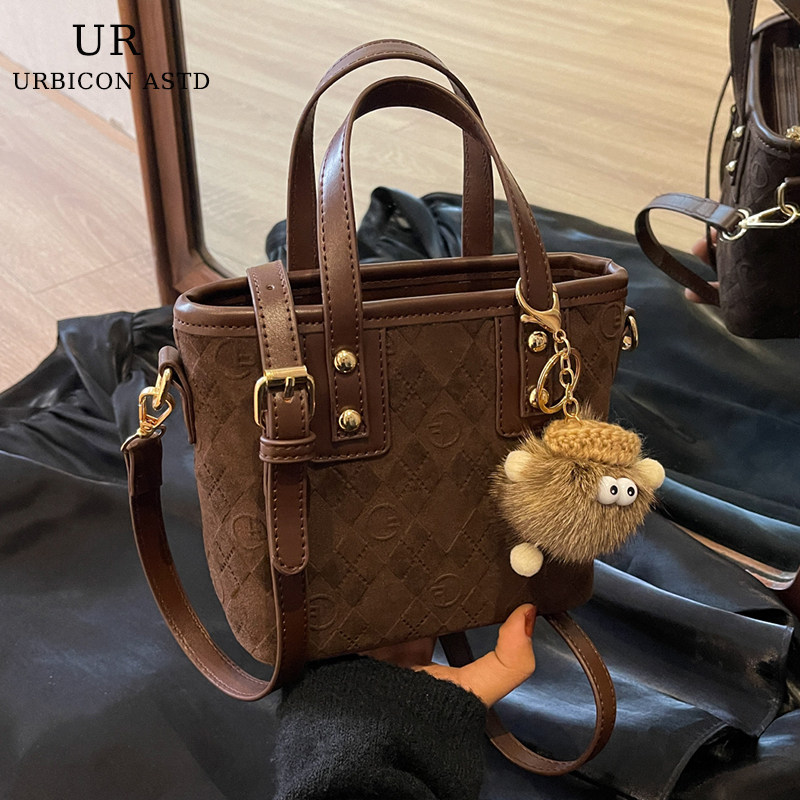 Высококачественная женская изысканная маленькая сумка sense of super fire, новинка 2025 года, осенне-зимняя легкая роскошная нишевая сумка-мессенджер, сумка-ведро