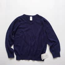 Carter counter boys thin cotton non-Pilling V-neck knitted sweater