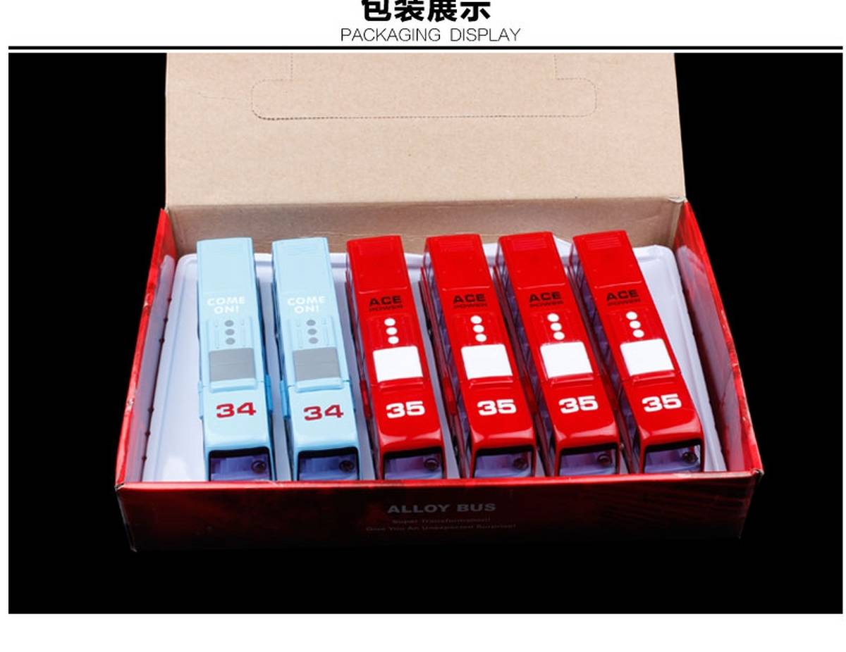 Meizhi Transformers Auto Transformer Bus Mô hình xe buýt Mô hình xe trẻ em Đồ chơi mô phỏng xe - Chế độ tĩnh cửa hàng đồ chơi
