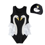 Детский купальник, лебедь для раннего возраста, 1-2-8-9 лет