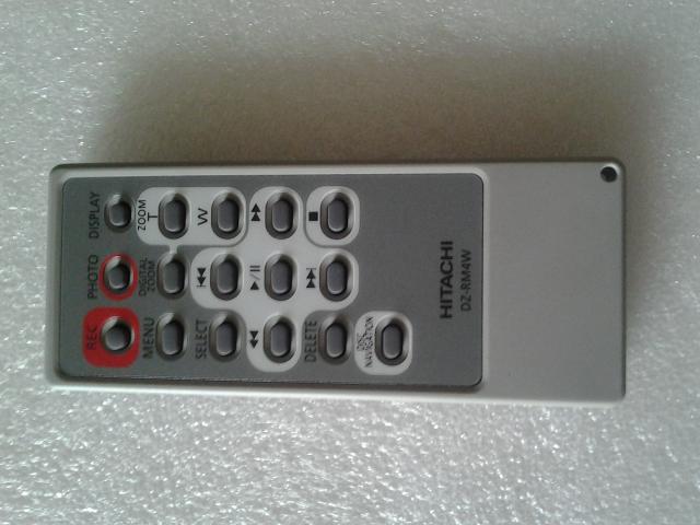 Hitachi camera remote control DZ-RM4W to send a special battery