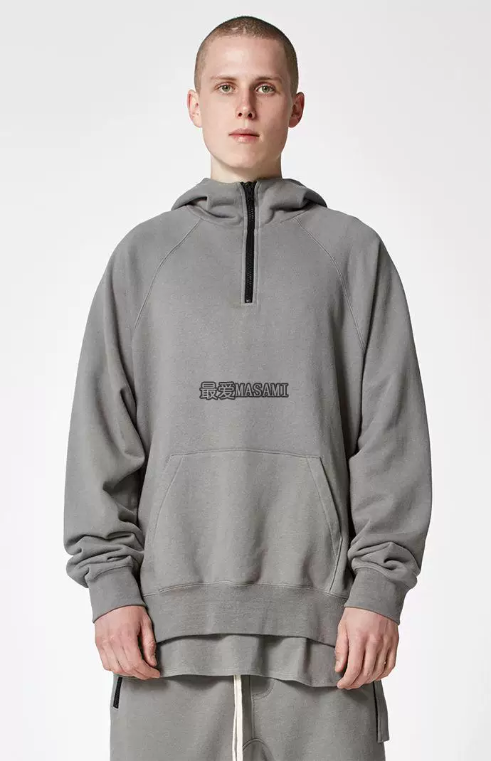 Толстовка-будь то полупритание с молнией Half Zip Hoodie боковой стяжкой Extinction