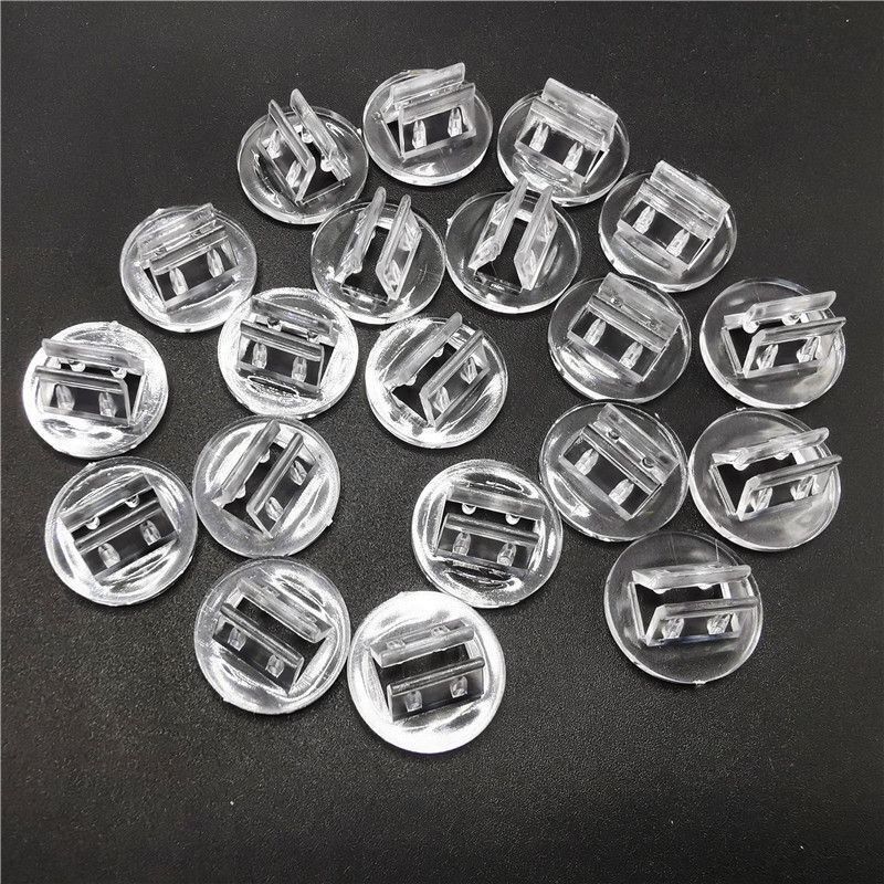 Transparent Acrylic Base Stand Clip 2mm Fixed Clip Card Holder Display Stand Vertical Board Game Display Stand