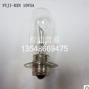 Japanese original Fuji FUJI halogen bulb BXN 10V5A special instrument light source single contact point horizontal wire