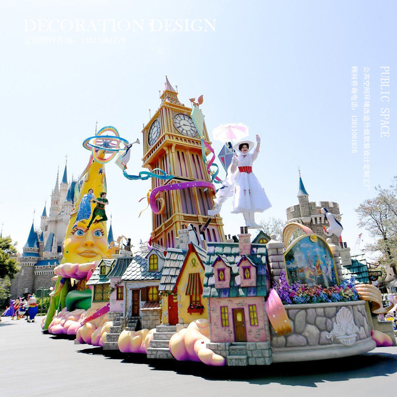 Amusement Park Floe Design Fiberglass Sculptures Nets Red Beats Kameen Custom Greet Paparazzi Cartoon Character Pendulum