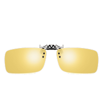 Night vision color-changing polarized clip driving anti-high beam day and night ultra-light myopia sunglasses driving fishing goggles