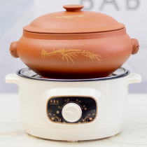 Steam boiler Yunnan Jianshui purple sand purple pottery home health steam steamer steam pot chicken pot casserole gas pot steamed Birds Nest