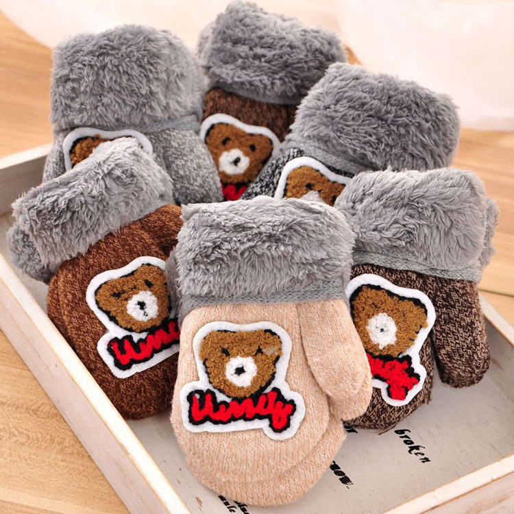 Gants pour enfants en de laine - Ref 2146999 Image 6